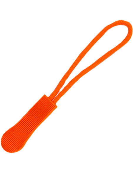 Cordão de puxar para fecho de correr - Laranja fluorescente