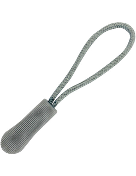 Cordão de puxar para fecho de correr - Cinza