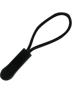 Cordão de puxar para fecho de correr - Preto