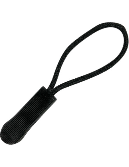 Cordão de puxar para fecho de correr - Preto