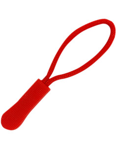 Cordão de puxar para fecho de correr - Vermelho