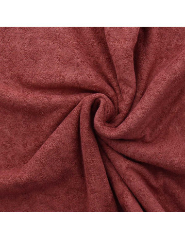 Tecido micro felpa viscose - Paprika