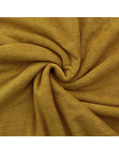 Tecido micro felpa viscose - Mostarda