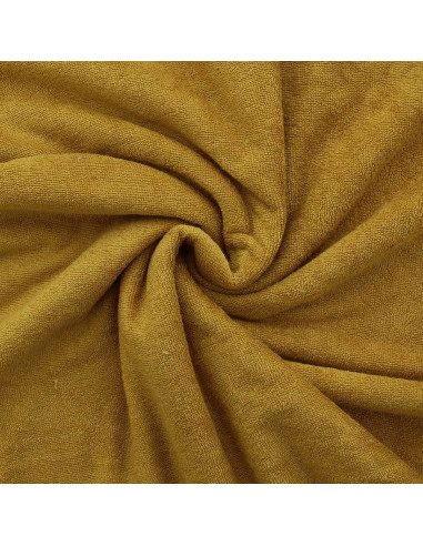 Tecido micro felpa viscose - Mostarda