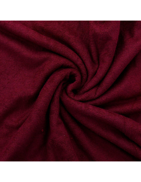 Tecido micro felpa viscose - Grená