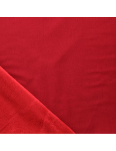 Tecido de moletom polar alpino - Vermelho