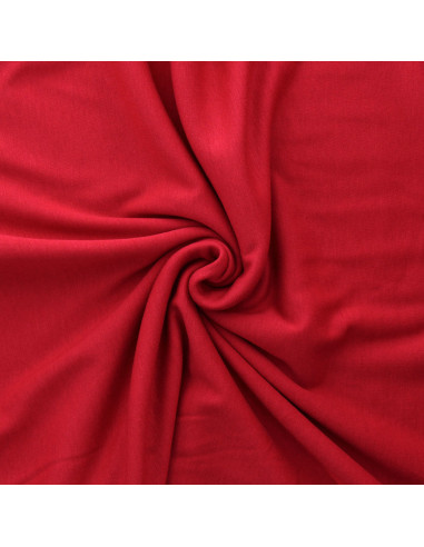 Tecido de moletom polar alpino - Vermelho