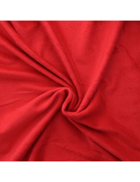 Tecido de moletom polar alpino - Vermelho