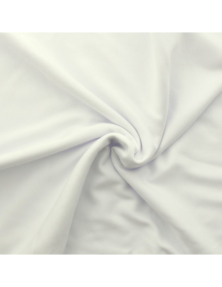 Tecido moletom polar alpino - Branco sujo