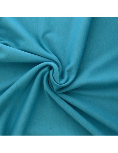 Tecido de moletom polar alpino - Azul turquesa
