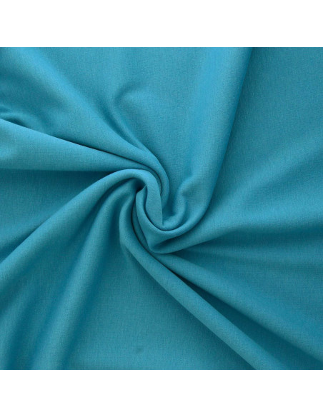Tecido de moletom polar alpino - Azul turquesa