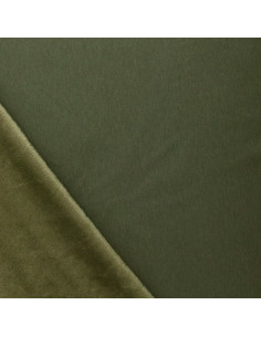 Tecido moletom polar alpino - Verde musgo