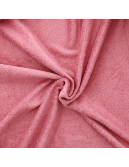 Tecido moletom polar alpino - Bubblegum