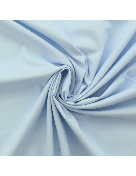 Tecido de voile de algodão - Azul bebê