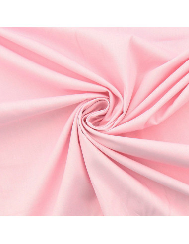 Tecido popelina de algodão - Rosa bebê