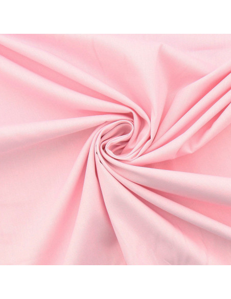 Tecido popelina de algodão - Rosa bebê