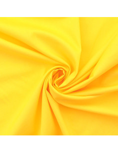 Tecido popelina de algodão - Amarelo