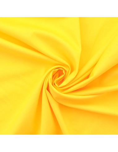 Tecido popelina de algodão - Amarelo