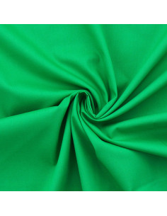 Tecido popelina de algodão - Verde erva