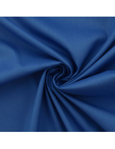Tecido popelina de algodão - Azul da França