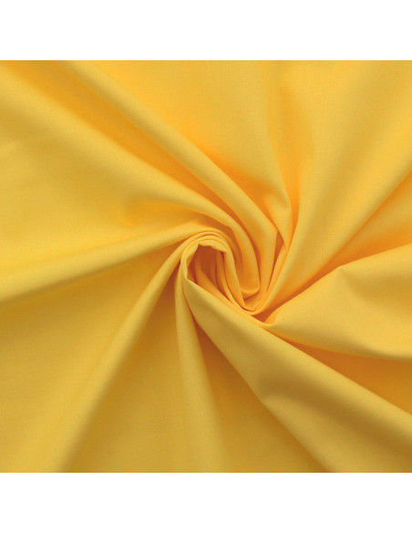 Tecido popelina de algodão - Amarelo palha
