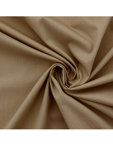 Tecido popelina de algodão - Bege