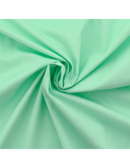 Tecido popelina de algodão - Verde água