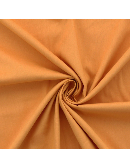 Tecido popelina de algodão - Ocre