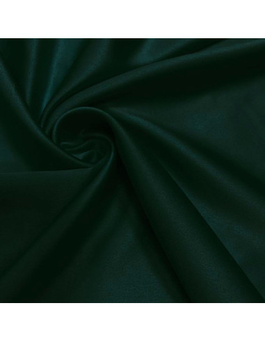 Tecido de cetim elástico - Verde escuro
