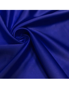 Tecido de cetim elástico - Azul elétrico