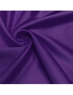 Tecido de cetim elástico - Roxo