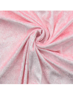 Tecidos de veludo panne - Rosa
