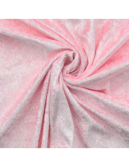 Tecidos de veludo panne - Rosa