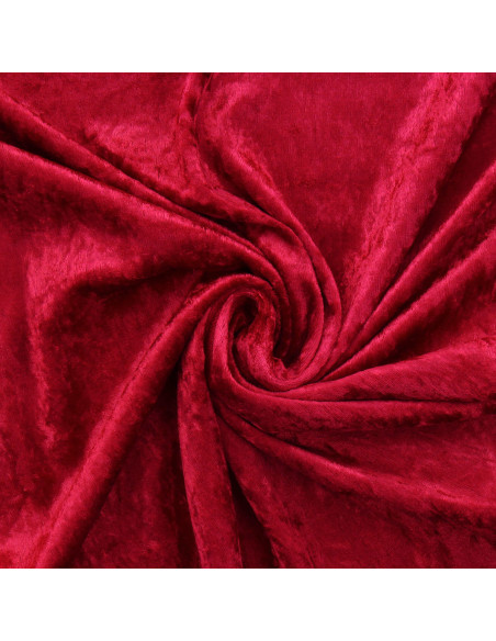 Tecidos de veludo panne - Vermelho