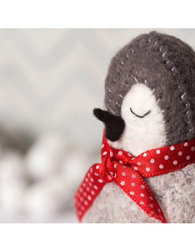 Kit de feltro - Bebês pinguins