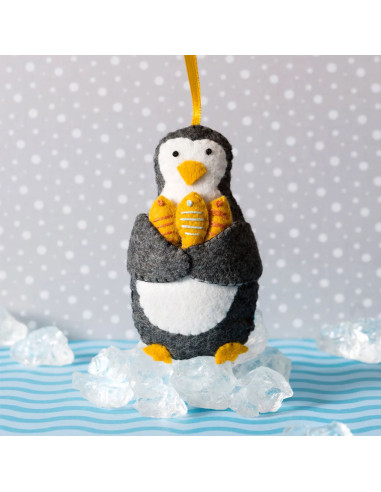 Kit de feltro - Pinguim
