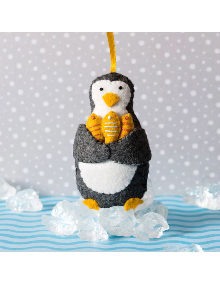 Kit de feltro - Pinguim