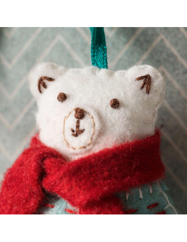 Kit de feltro - Urso polar