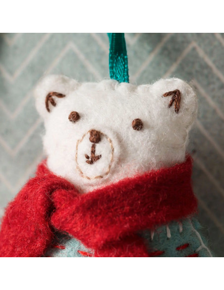 Kit de feltro - Urso polar