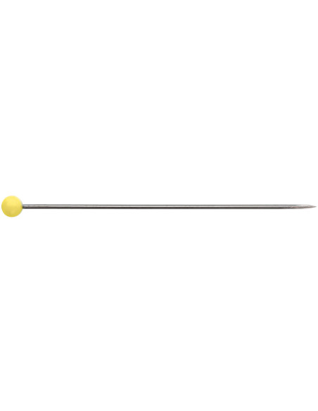 Alfinetes de cabeça de vidro extra longos 20 Grs