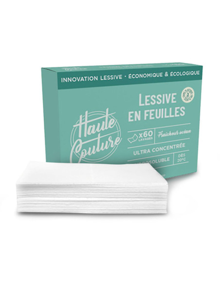 Detergente em folhas Haute Couture