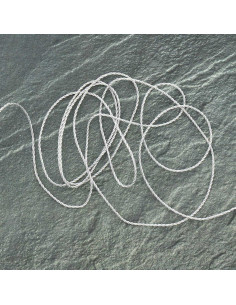 Cordão lurex 1,5 mm - Prata