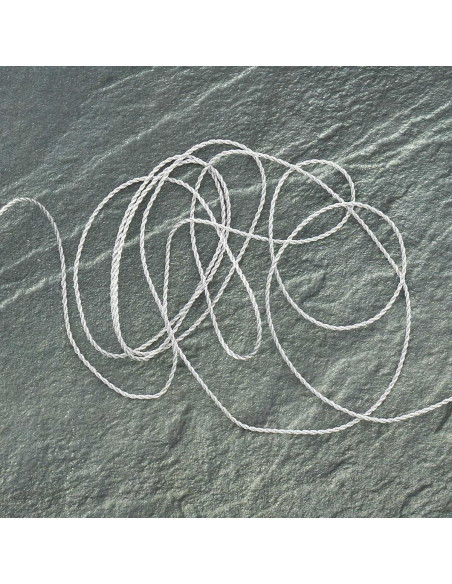 Cordão lurex 1,5 mm - Prata