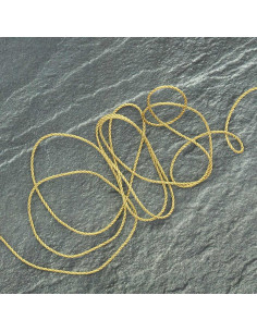 Cordão lurex 1,5 mm - Ouro
