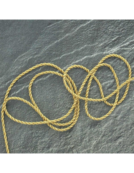 Cordão lurex 3 mm - Ouro