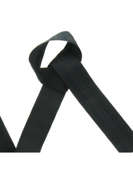 Fita franzidora para pregas automáticas - Preto 70 mm