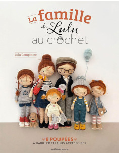 Livro a família de Lulu em crochê