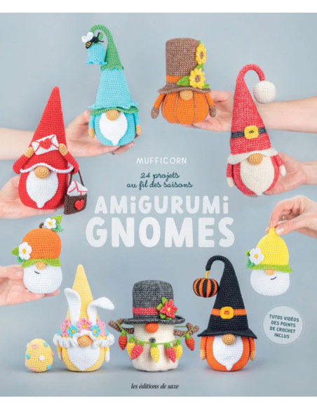 Livro de gnomos amigurumi