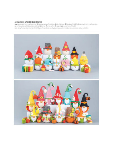 Livro de gnomos amigurumi