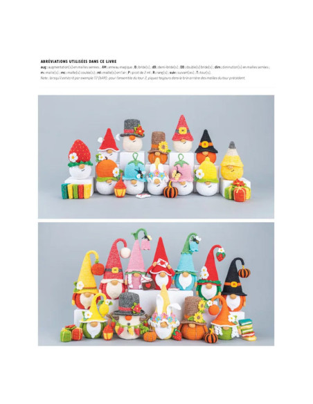 Livro de gnomos amigurumi